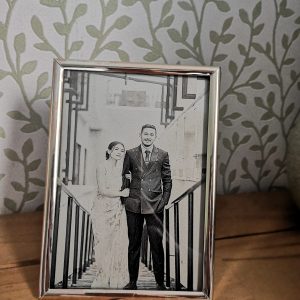 Custom engraved photo - 10cm x 15cm